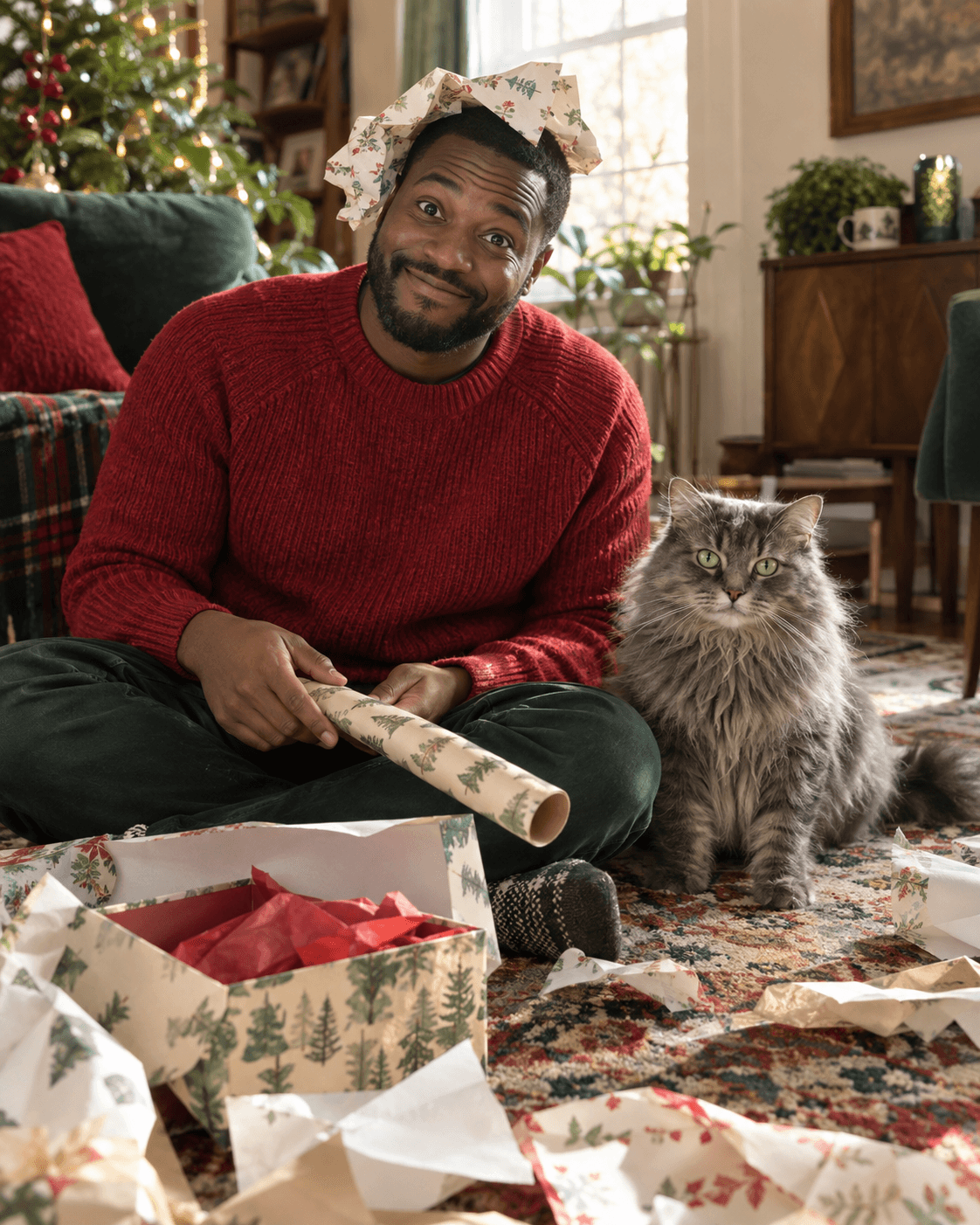 The wrapping committee portrait style sample